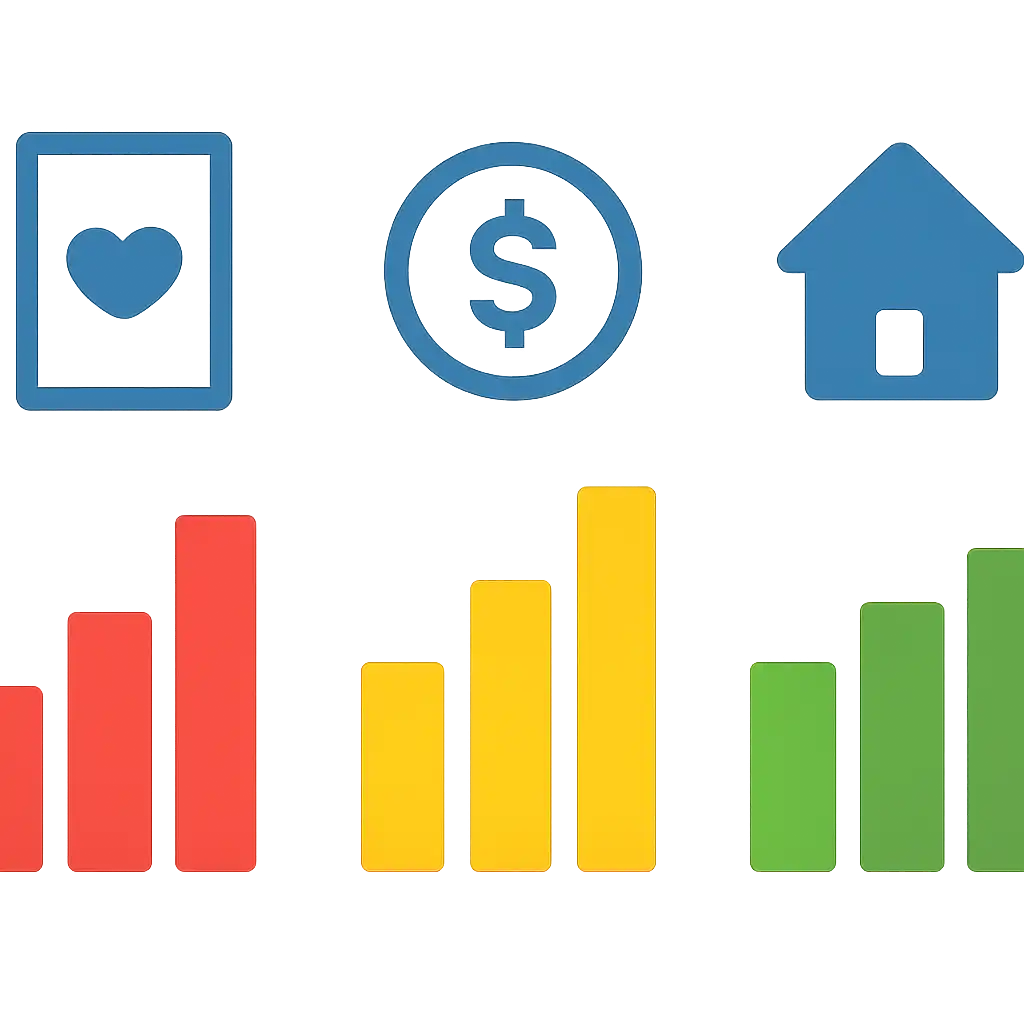 Infographic comparing options using coloured bars and, Teen Patti Real Cash Odds, Payouts and House Edge