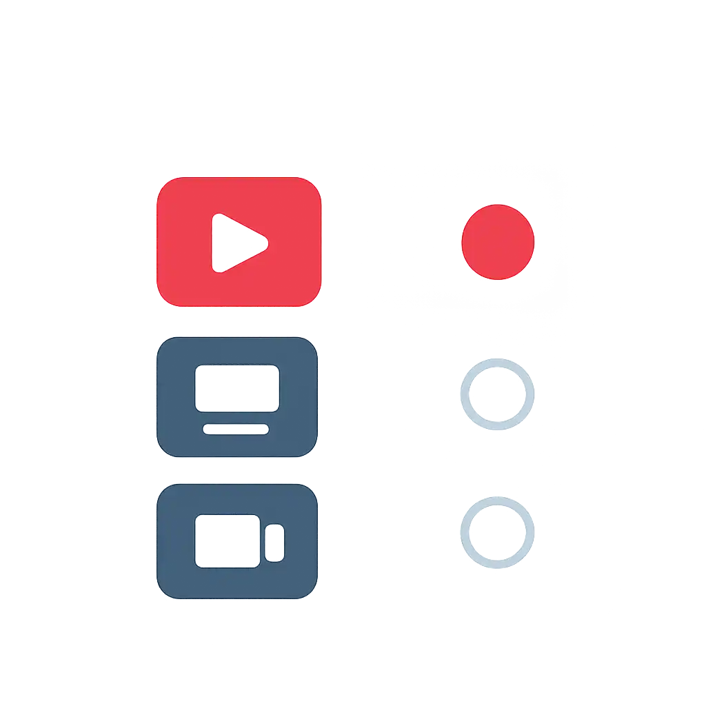 Close-up of button or form field for streaming quality, Teen Patti Real Cash