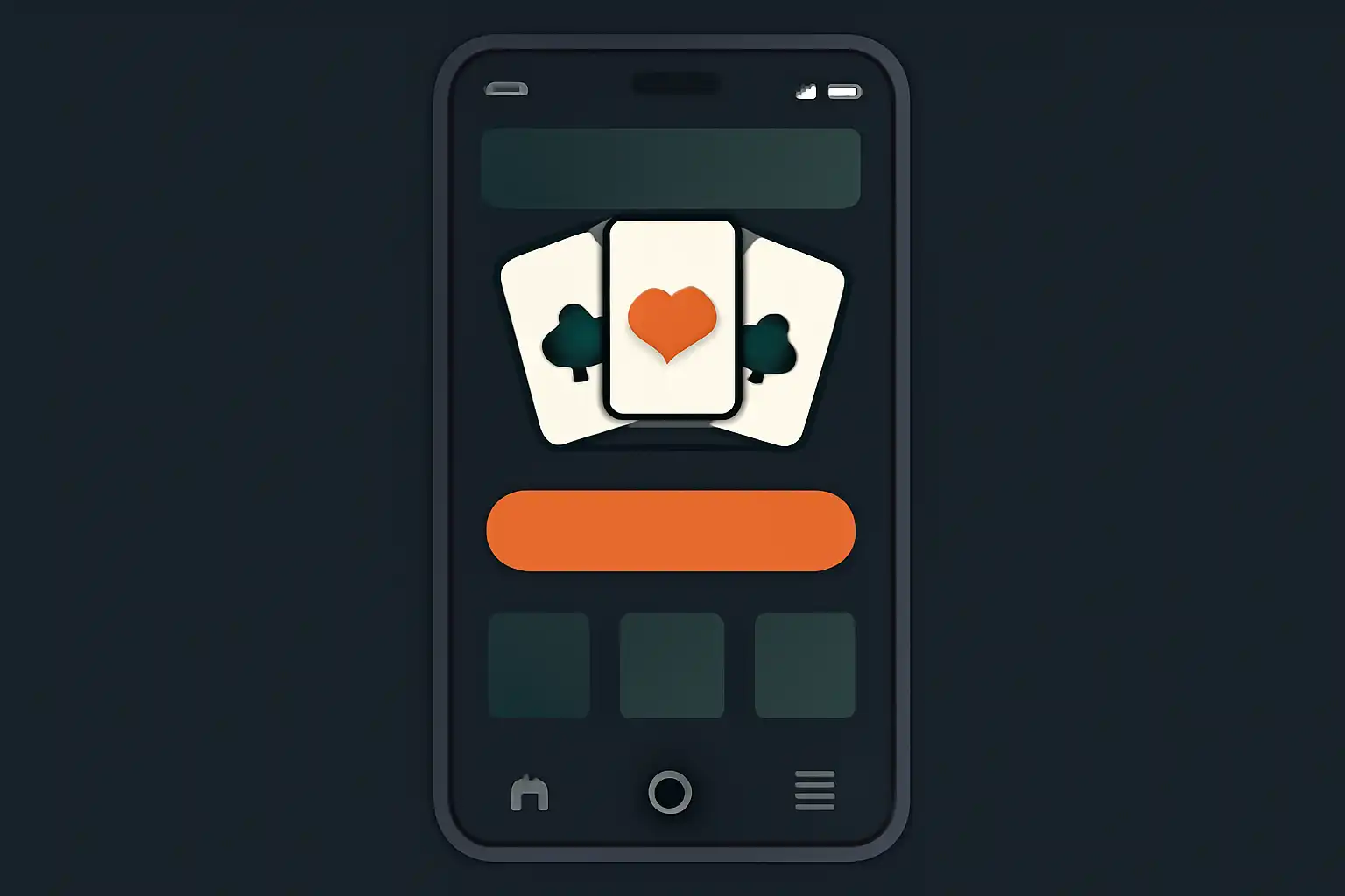 Detail screen: streaming quality, mobile-first UI mockup, dark theme