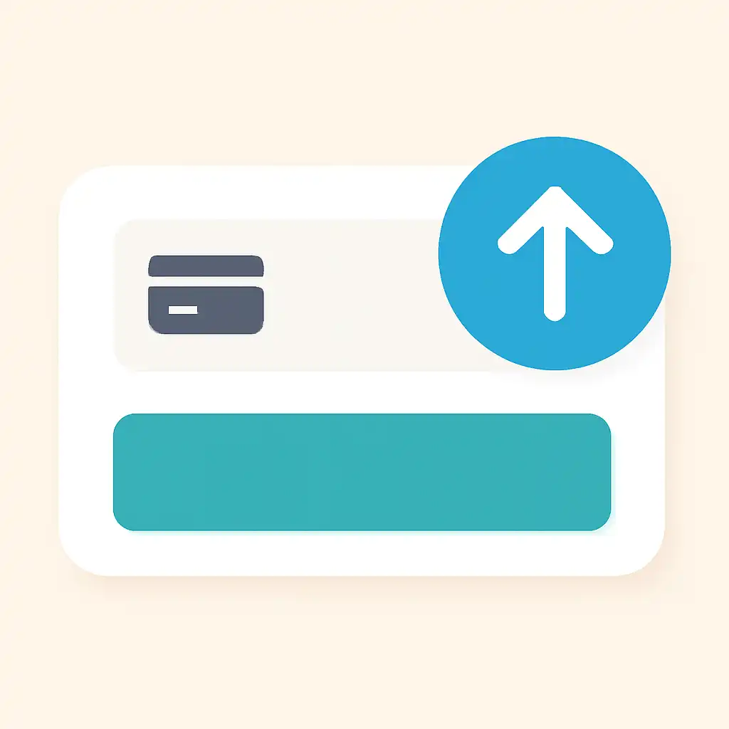 Close-up of button or form field for upi deposits, Teen Patti Real Cash